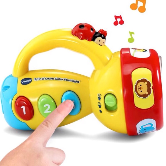 Vtech Spin & Learn Color Flashlight - Picture 2 of 9